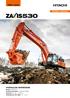 ZAXIS-6 serien HYDRAULISK GRÄVMASKIN