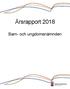 Årsrapport Barn- och ungdomsnämnden