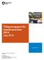Tillsynsrapport för kemibranschen 2014