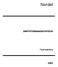 Nordel DRIFTSTÖRNINGSSTATISTIK. Fault statistics