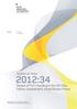 2012:34. Technical Note. Review of FEP Handling in the SR-Site Safety Assessment: Initial Review Phase. Author: T.W. Hicks T.D.